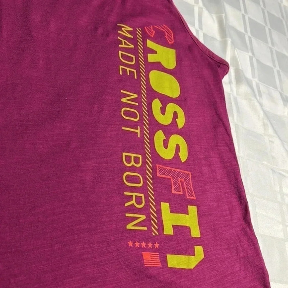 racerback tank top .Reebok  CrossFit  cotton  💯 ,
gym,activewear,NWT - Picture 6 of 11